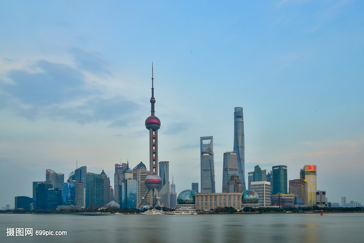 上海东方明珠城市建筑风光