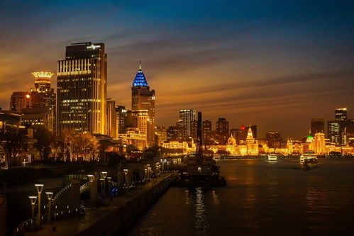 上海外滩夜景 3 坐游轮手持拍摄